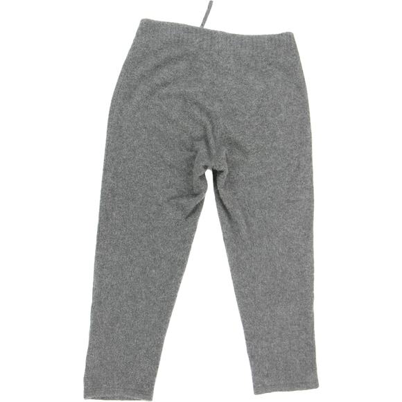 James Perse Gray Cashmere Pull On Drawstring Gray Track Pants Jogger 2 - Picture 2 of 5